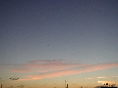 夕焼け空