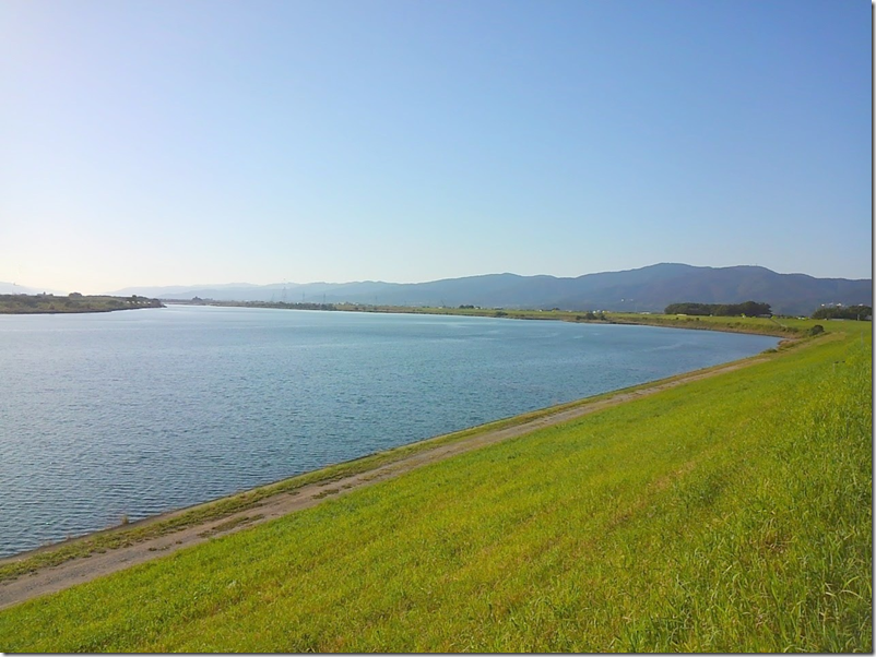 徳島の風景から　吉野川　 2016.10.24